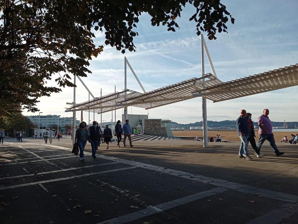 Poniente Beach Gijón Exterior foto